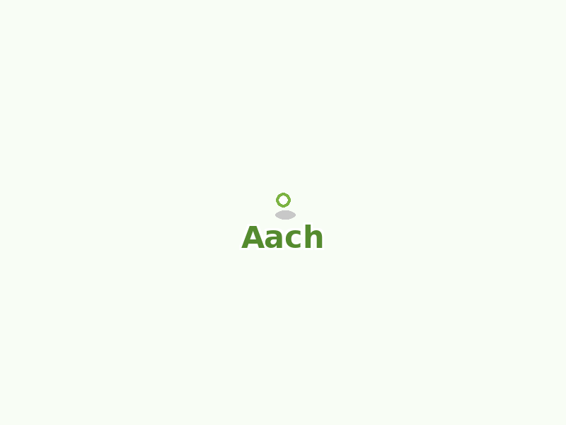Karte von Aach