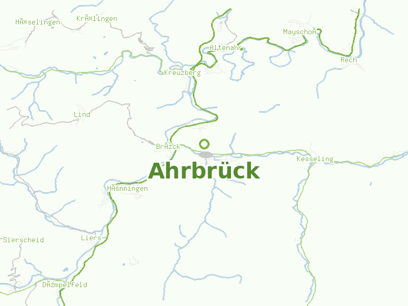 Karte von Ahrbrück