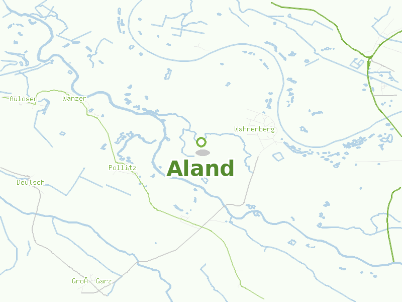 Karte von Aland