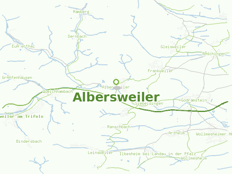 Karte von Albersweiler