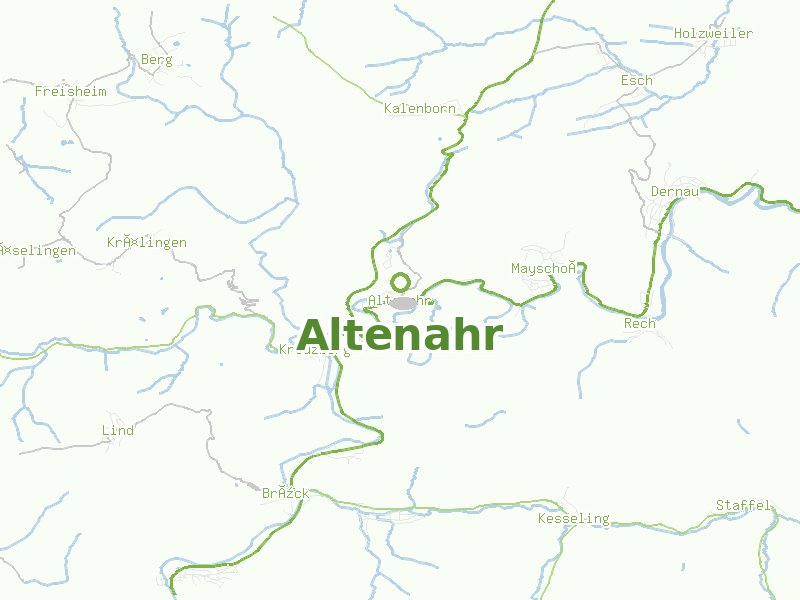 Karte von Altenahr