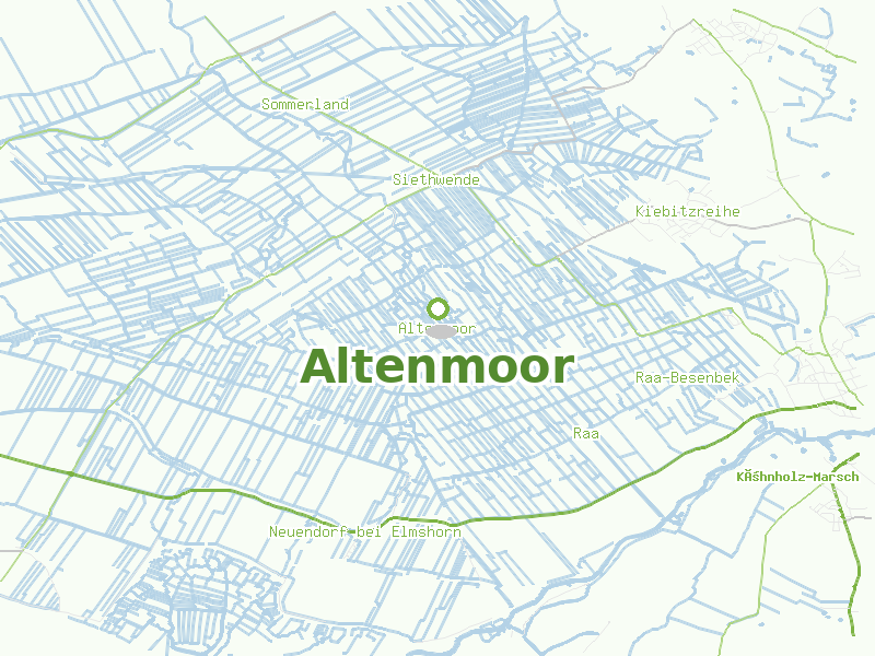 Karte von Altenmoor