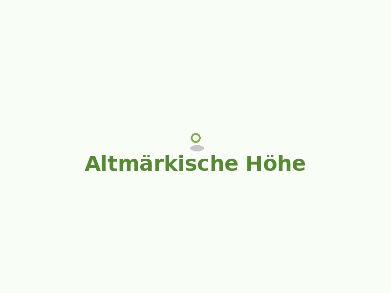 Karte von Altmärkische Höhe