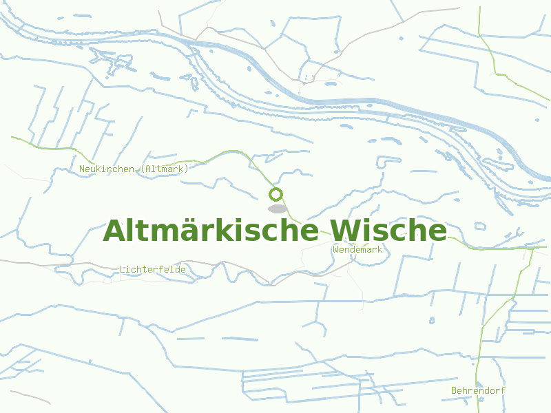 Karte von Altmärkische Wische