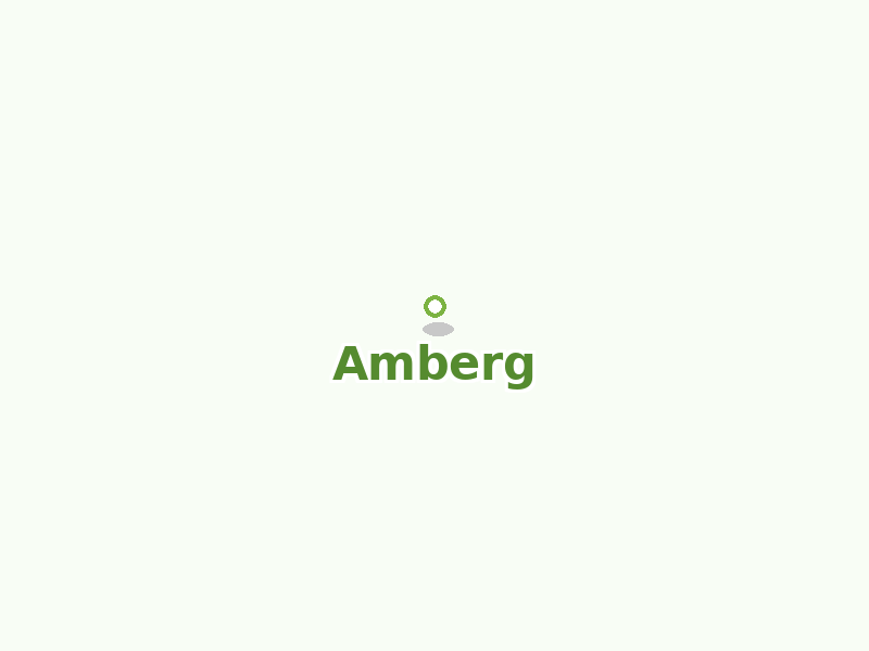 Karte von Amberg