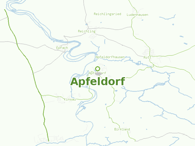 Karte von Apfeldorf