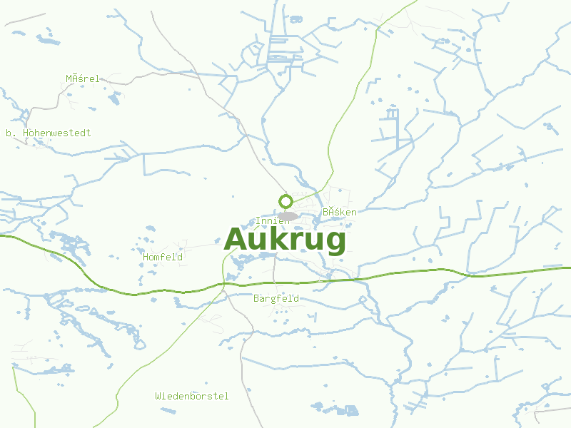 Karte von Aukrug