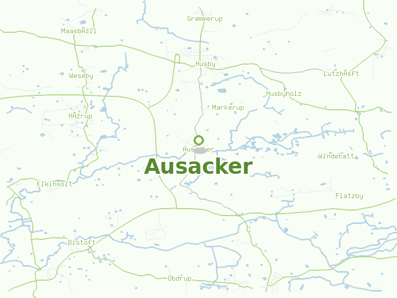 Karte von Ausacker