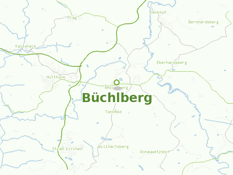 Karte von Büchlberg