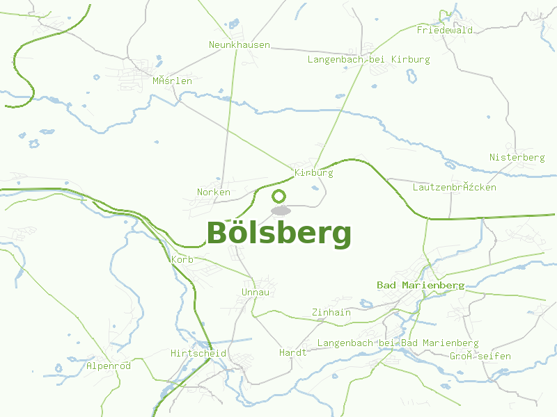 Karte von Bölsberg