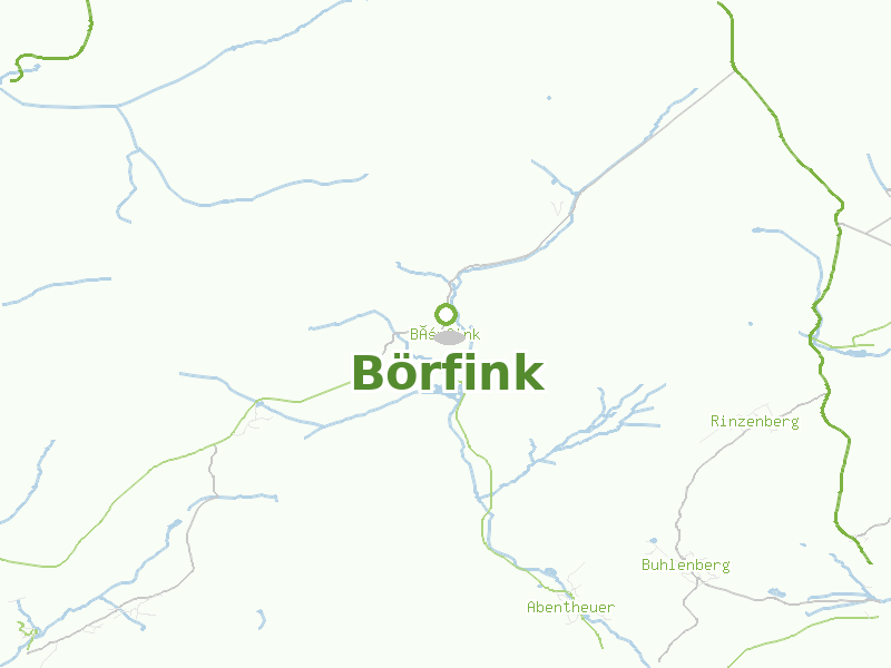 Karte von Börfink