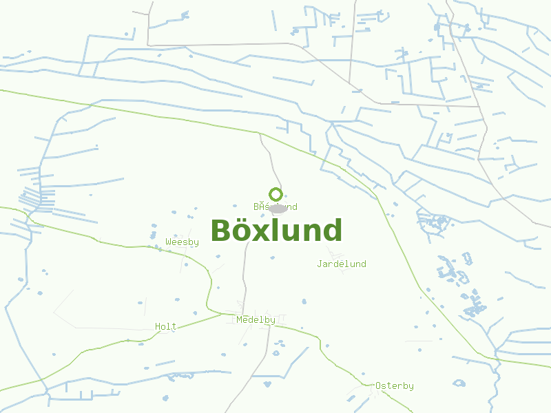 Karte von Böxlund