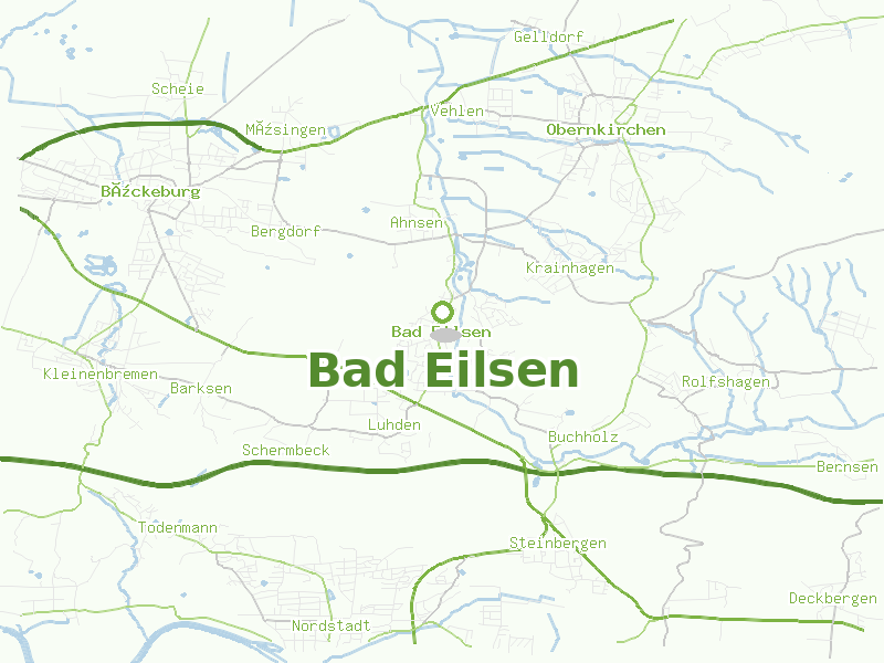 Karte von Bad Eilsen