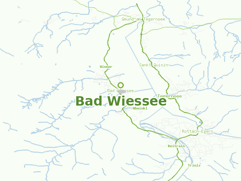 Karte von Bad Wiessee