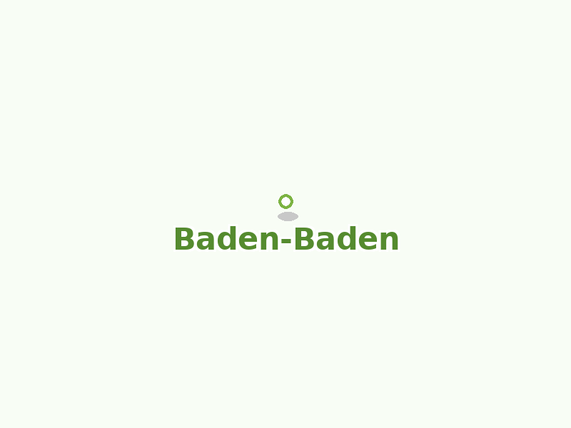 Karte von Baden-Baden