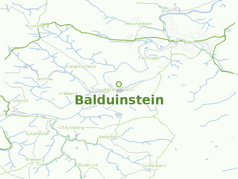 Karte von Balduinstein