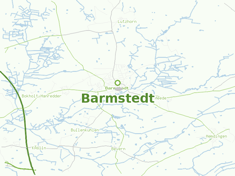 Karte von Barmstedt