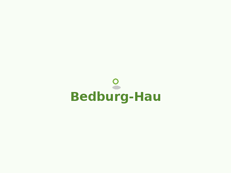 Karte von Bedburg-Hau