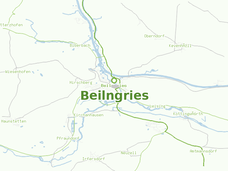 Karte von Beilngries