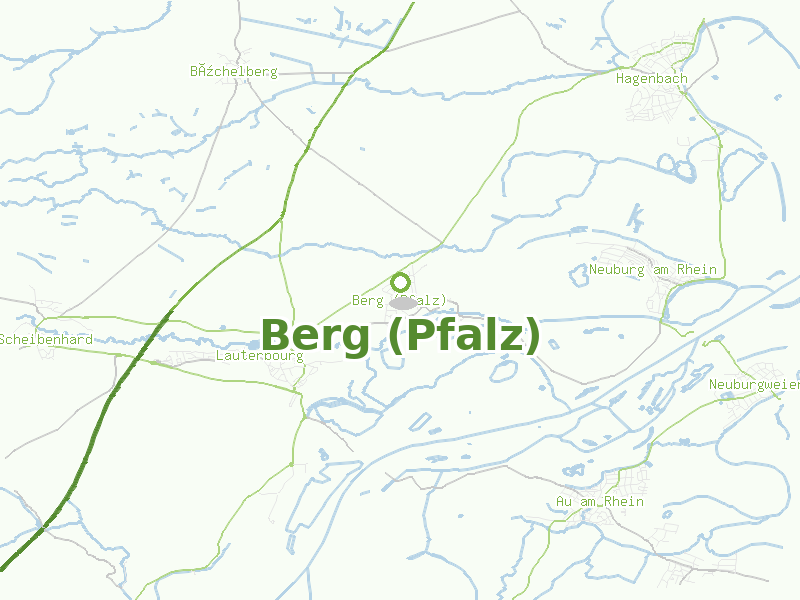 Karte von Berg (Pfalz)