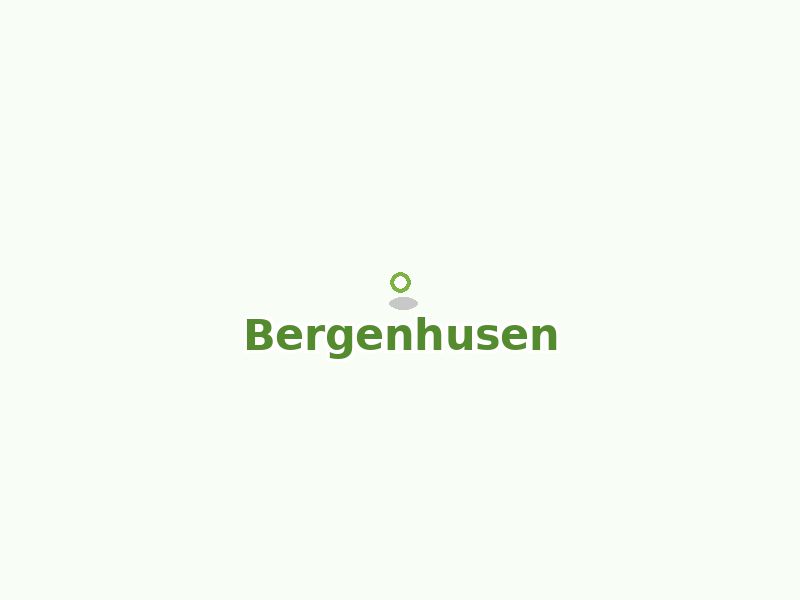 Karte von Bergenhusen