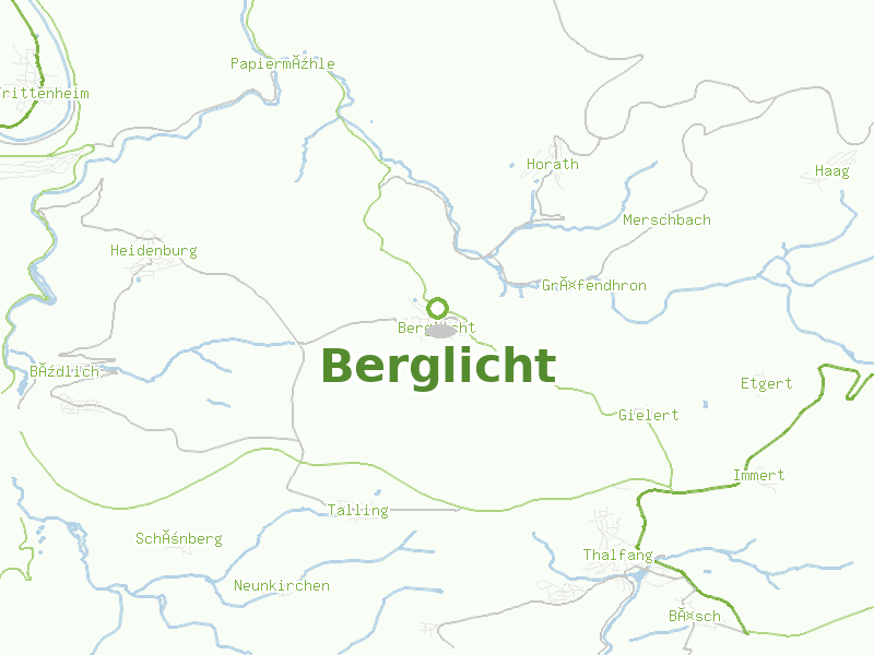 Karte von Berglicht