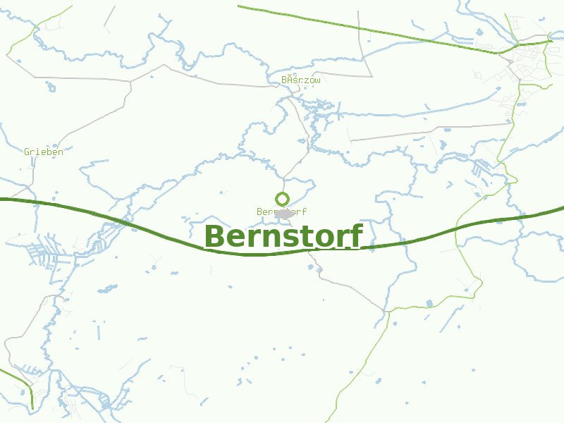 Karte von Bernstorf