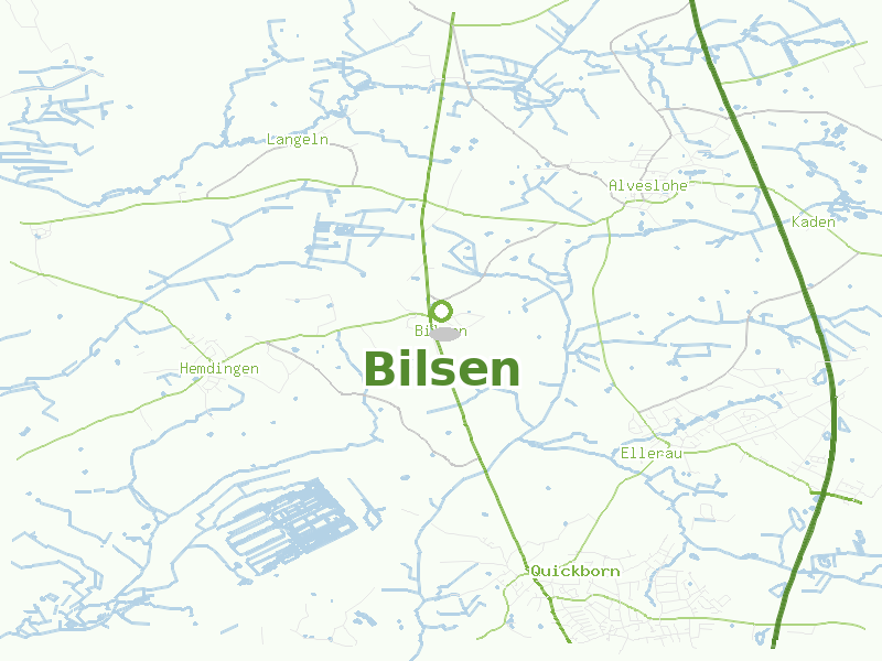 Karte von Bilsen