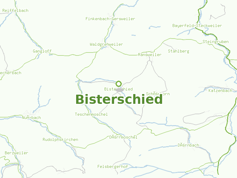 Karte von Bisterschied