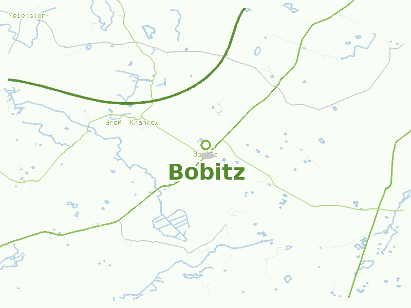 Karte von Bobitz