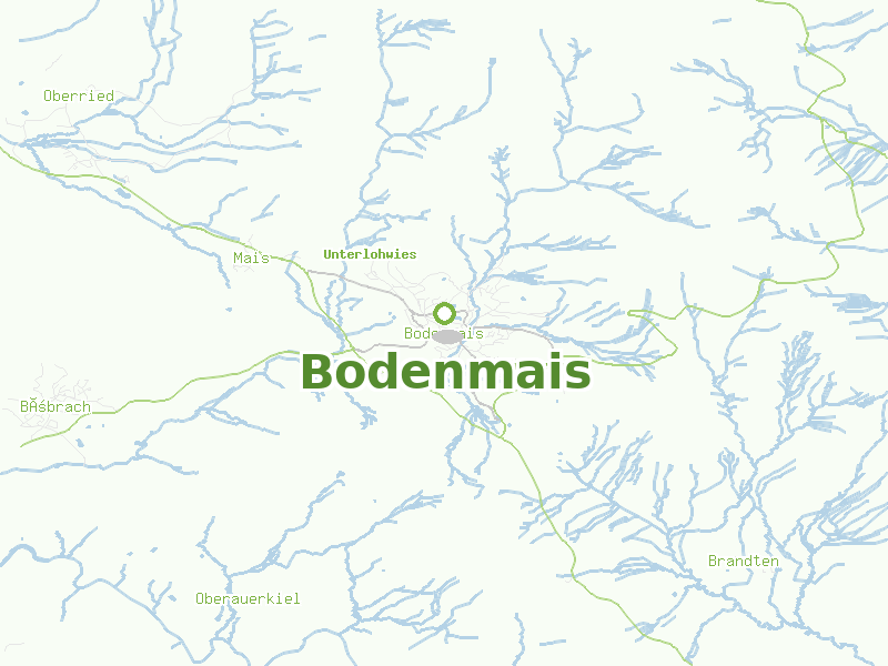 Karte von Bodenmais