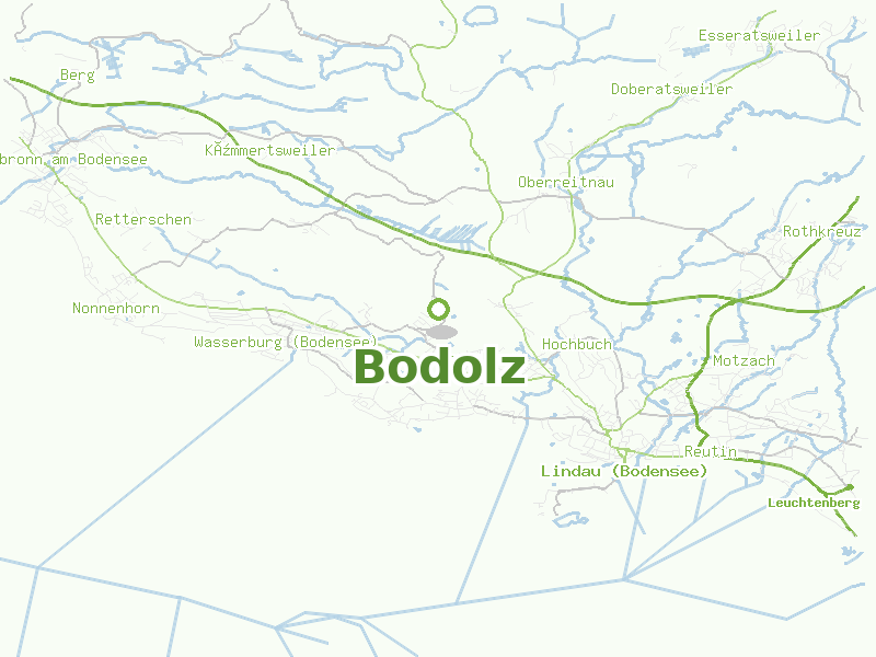 Karte von Bodolz