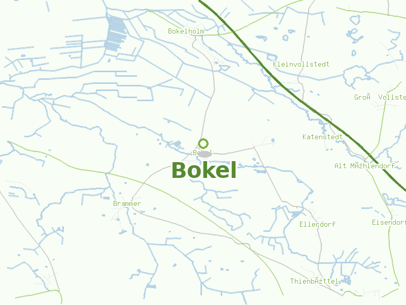 Karte von Bokel