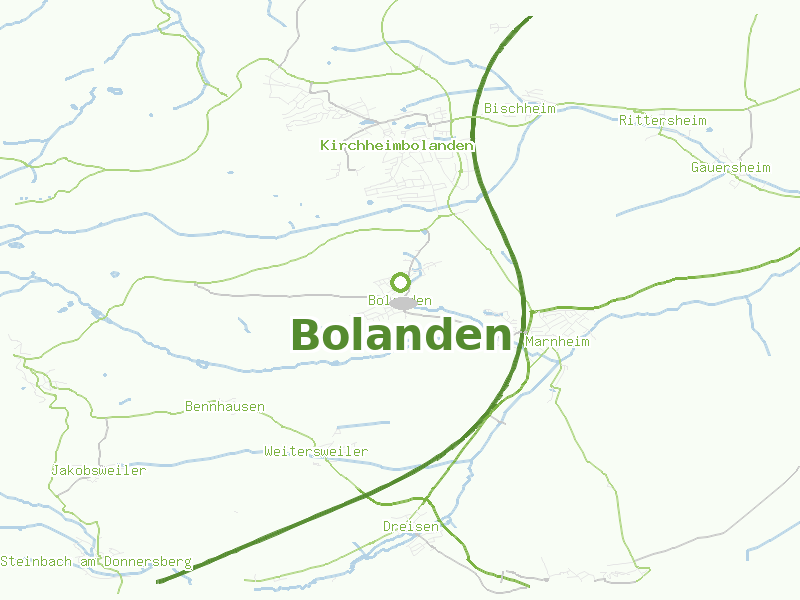 Karte von Bolanden
