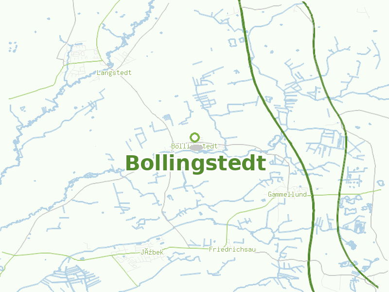 Karte von Bollingstedt