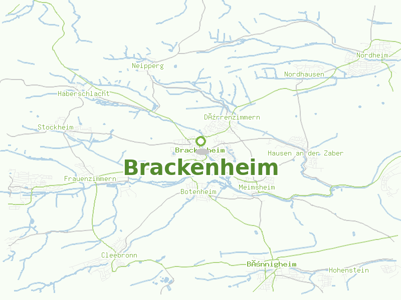 Karte von Brackenheim