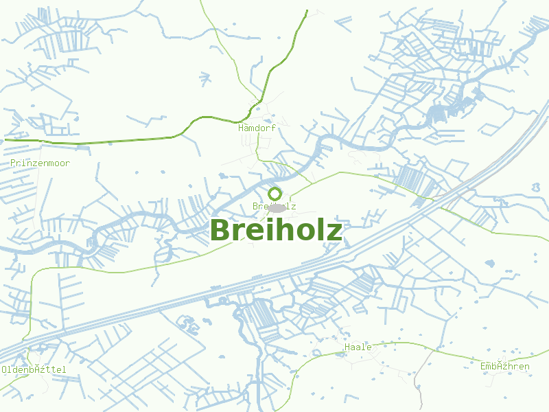 Karte von Breiholz