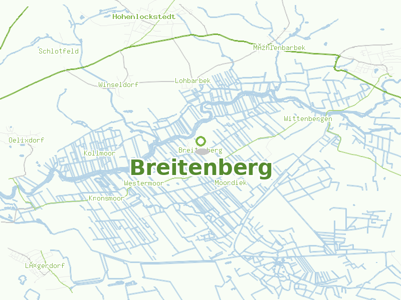 Karte von Breitenberg