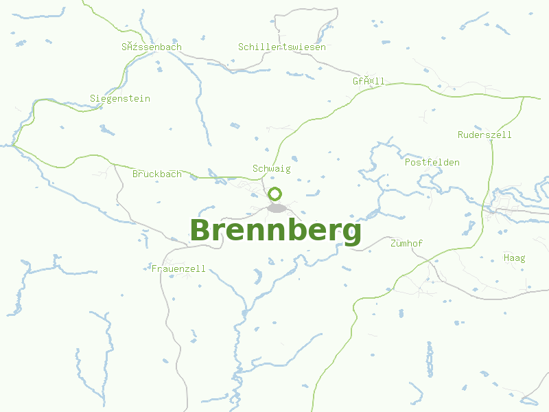 Karte von Brennberg