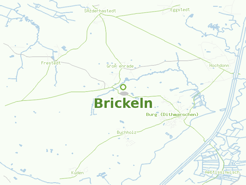 Karte von Brickeln