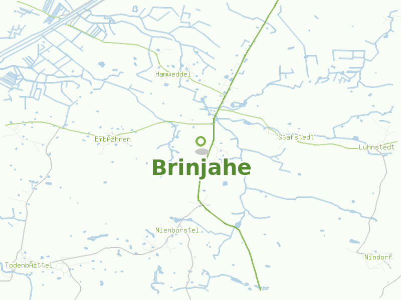 Karte von Brinjahe