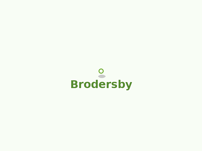 Karte von Brodersby