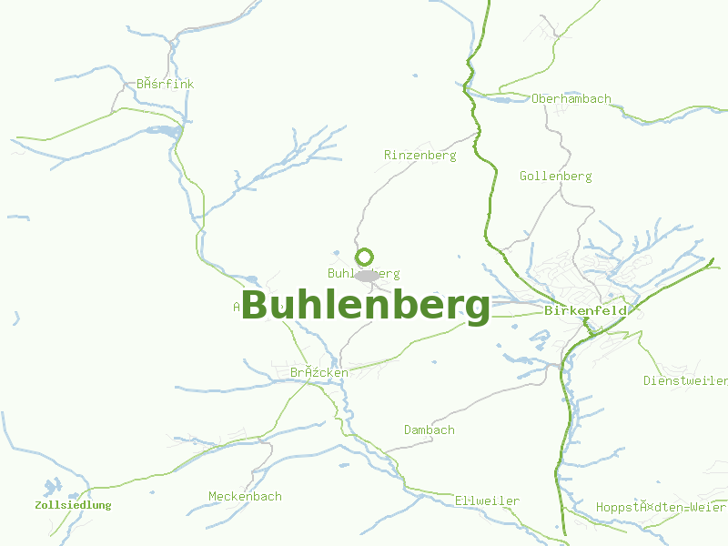 Karte von Buhlenberg