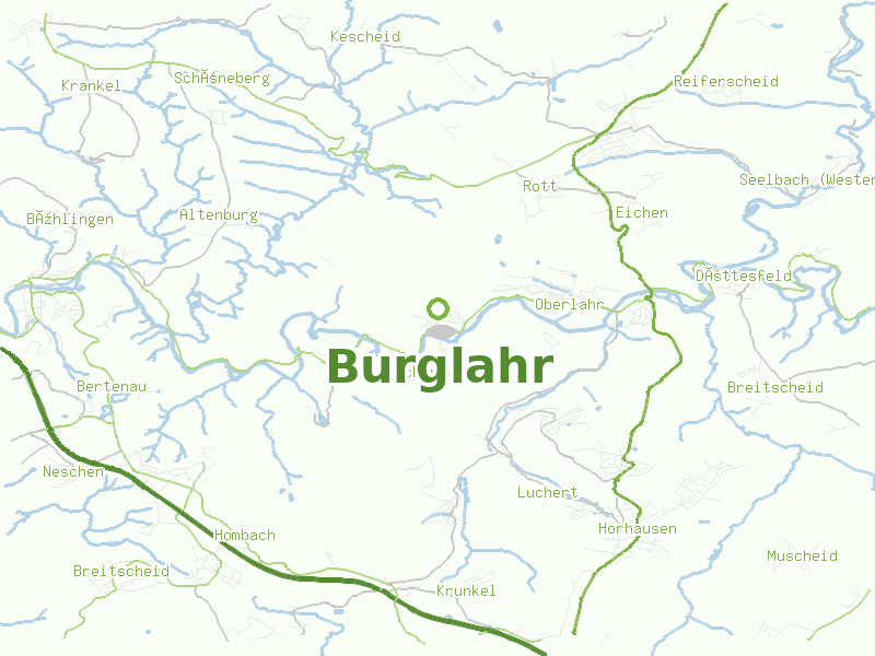 Karte von Burglahr
