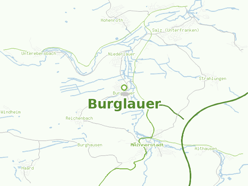 Karte von Burglauer