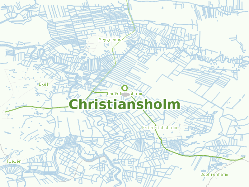 Karte von Christiansholm