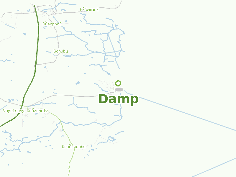 Karte von Damp