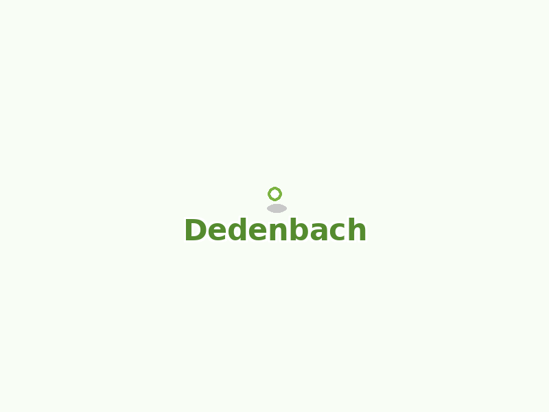 Karte von Dedenbach