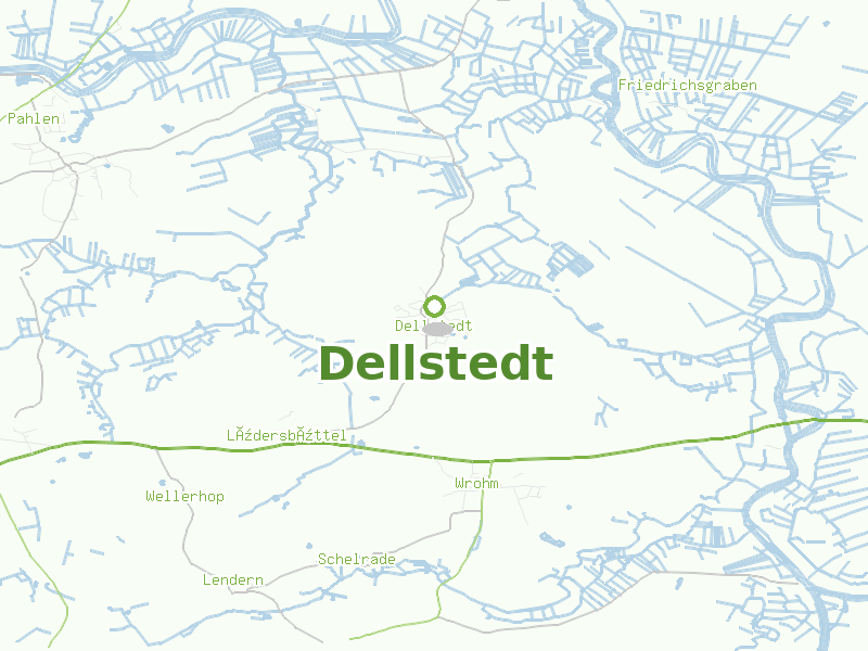 Karte von Dellstedt
