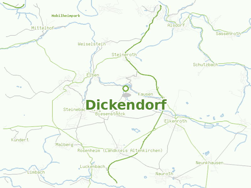 Karte von Dickendorf